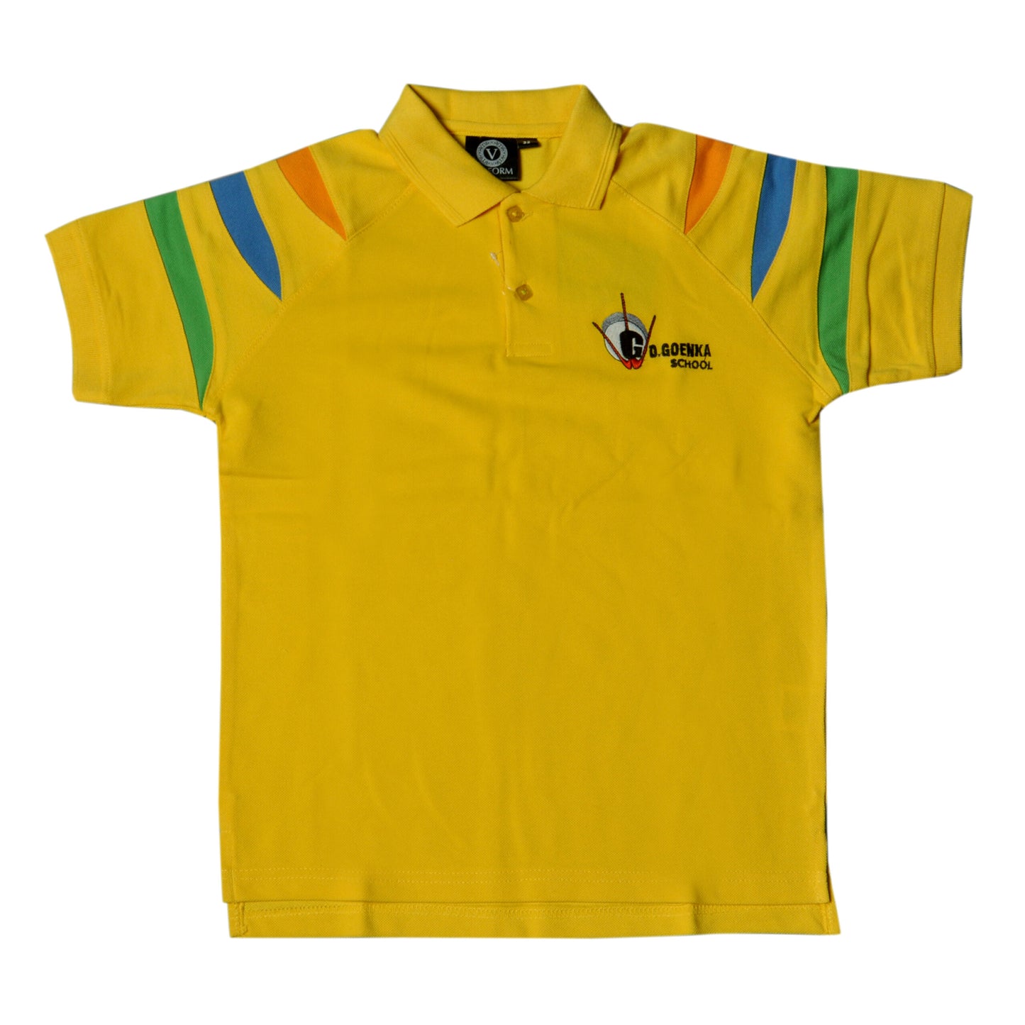 HOUSE TSHIRT HALF SLEEVE YELLOW BOY & GIRL - GD GOENKA