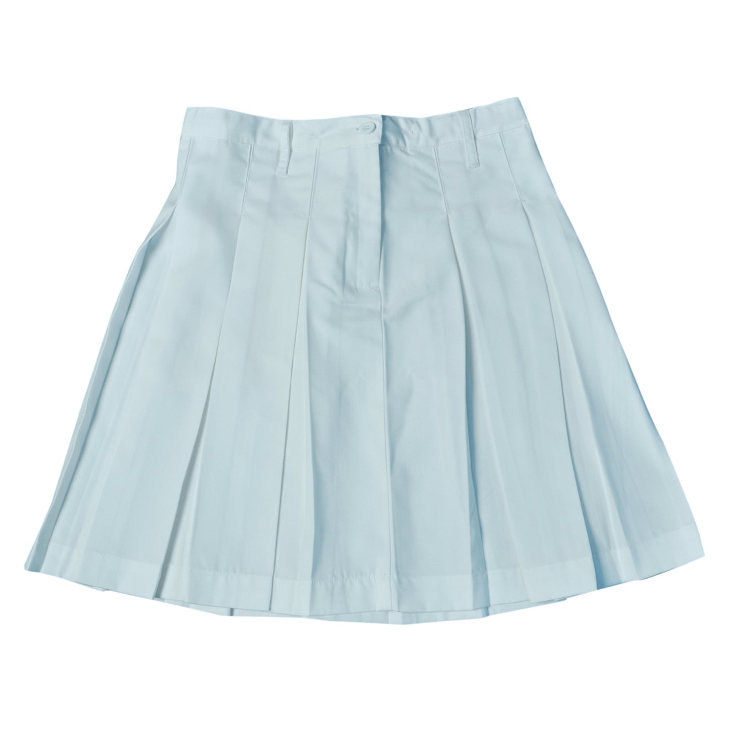 GIRLS SKIRT SPORT WHITE PRE NURSERY TO 5TH - GD GOENKA