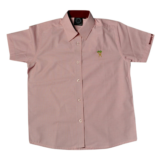 SHIRT HALF SLEEVE GIRL (PINK) - MANAV RACHNA